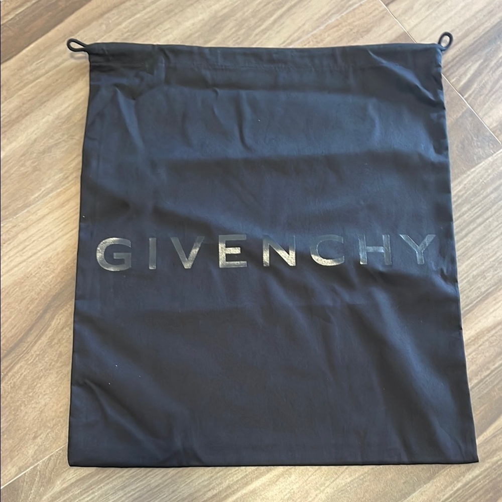Authentic Givenchy Medium Black Dust Bag With Draw String